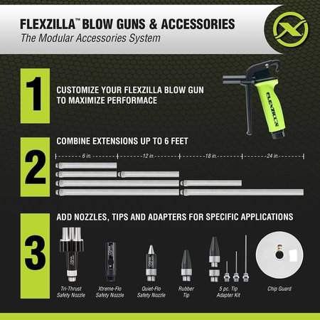 Flexzilla Tri-Thrust Safety Nozzle AG1093FZ